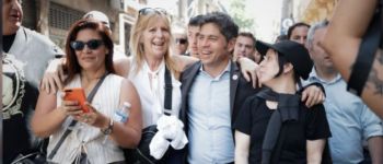 Kicillof estuvo en la marcha de la CGT: &ldquo;El Gobierno está de espaldas a la producción y el trabajo