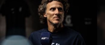 Diego Forlán fue presentado como entrenador de Uruguay